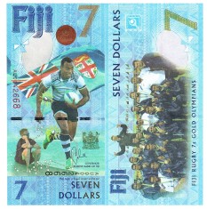 Fiji 7 Dolari 2016-17 P-120 Comemorativa UNC