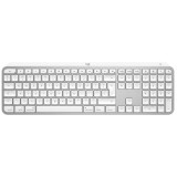 Tastatura wireless Logitech MX Keys S for Mac, Bluetooth, Multidevice, compatibila MacOS &amp;amp; iOS, US INTL layout, Pale Grey