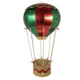 Cumpara ieftin Decoratiune Craciun Balon Zburator metal multicolor &Oslash; 97x160 cm