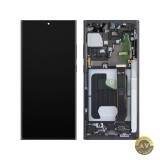 Display cu Touchscreen Samsung Galaxy Note 20 Ultra 5G N986 / Note 20 Ultra N985 cu Rama Negru (Mystic Black) Service Pack GH82-31453A