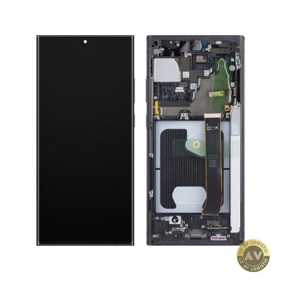 Display cu Touchscreen Samsung Galaxy Note 20 Ultra 5G N986 / Note 20 Ultra N985 cu Rama Negru (Mystic Black) Service Pack GH82-31453A foto