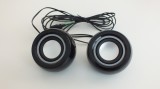 Boxe calculator Canyon, 6W RMS, USB, negru/argintiu.