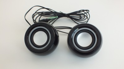Boxe calculator Canyon, 6W RMS, USB, negru/argintiu. foto
