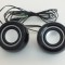 Boxe calculator Canyon, 6W RMS, USB, negru/argintiu.