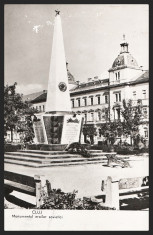 CLUJ ? MONUMENTUL EROILOR SOVIETICI ? RPR - CP CIRCULATA #colectosfera foto