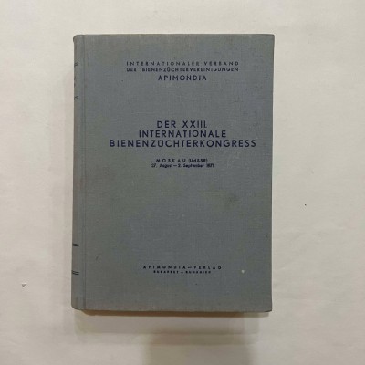 Apimondia - Der XXIII Internationale Bienenzuchterkongress - 27.08 - 02.09 1971 foto