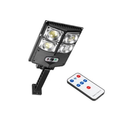 Lampa solara LED SMD cu telecomanda, 60W foto