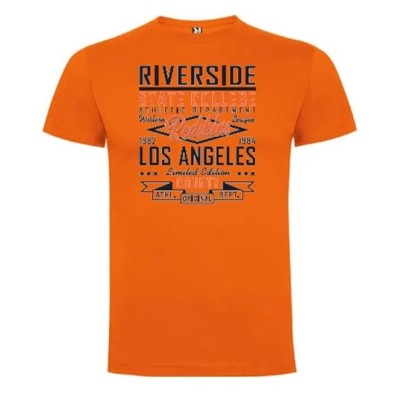 Tricou cu maneca scurta pentru copii REDSKINS Junior, unisex, portocaliu, T12A, 12 ani - OUTLET foto