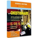 Chestionare pentru obtinerea permisului de conducere categoriile C, CE, D, DE