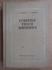 A. N. Tihonov - Ecuatiile fizicii matematice