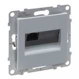 Priza RJ45 STP CAT6A Legrand Suno aluminiu 721354