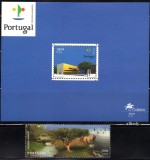 PORTUGALIA 2000, Expo 2000 Hanovra - Arhitectura, serie neuzata, MNH