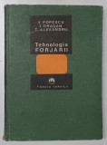 TEHNOLOGIA FORJARII de V. POPESCU , I. DRAGAN , T. ALEXANDRU , 1980