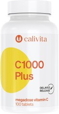 C 1000 Plus Megadoza de Vitamina C cu Macese Organice si Eliberare Prelungită (100 tablete) - Calivita