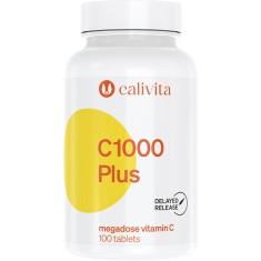 Vitamina C 1000 Plus Megadoza de Vitamina C cu Macese Organice 100 tablete - CaliVita