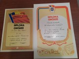 DIPLOMA DE ONOARE == FRUNTAS IN INTRECERE/INDEPLINIREA PLANULUI = SOCIALISTE