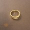Inel clasic femei placat 14k cu zirconia fin - latime 6mm