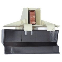 C00039361 MECANISM BLOCARE COMPLET, NEGRU 482000022611 MASINA DE SPALAT WHIRLPOOL/INDESIT