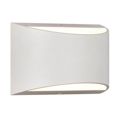Lampa de perete led 10w ip54 4000k alb neutru - alb foto