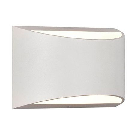 Lampa de perete led 10w ip54 4000k alb neutru - alb