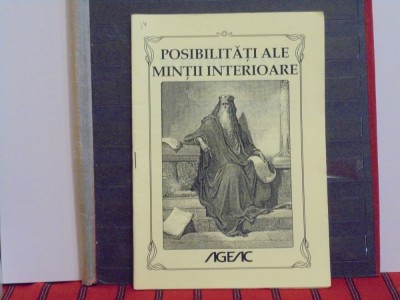 SAMAEL AUN WEOR - POSIBILITATI ALE MINTII INTERIOARE - curs AGEAC, 2011 foto