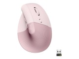 Logitech Lift Vertical Ergonomic Mouse , Wireless Bluetooth Logi Bolt, 6 Butoane