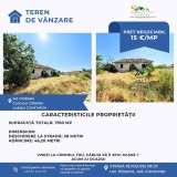 Teren de v&acirc;nzare &ndash; Sat Ciobanu, comuna Ciobanu, județul Constanța