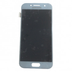 Display Cu Touchscreen Samsung Galaxy A3 A320F Original Albastru foto