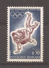 Franta 1964 - Jocurile Olimpice - Tokyo, Japonia, MNH