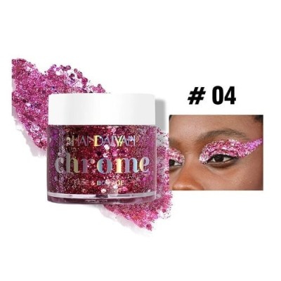 Glitter gel pentru fata si corp, Handaiyan, Chrome, 04, 32 g foto