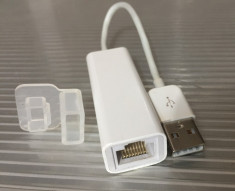 Vand adaptor USB-Ethernet Apple A1277 (adaptor retea USB-RJ45) foto