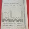 Program meci fotbal &quot;AUTOMECANICA&quot; MEDIAS - &quot;AVINTUL&quot; REGHIN(21.06.1987)