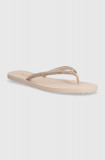 MICHAEL Michael Kors slapi Jinx Flip Flop femei, culoarea roz, cu toc plat, 40S4JIFA1S