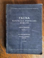 Fauna RPR - Arachnida vol V, Fascicula 2 / R2P2S