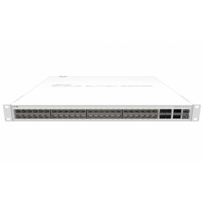 SWITCH Mikrotik NET ROUTER/SWITCH 48PORT 1000M/CRS354-48G-4S+2Q+RM, &amp;quot;CRS354-48G-4S+2Q+RM&amp;quot; (timbru verde 2 lei) foto