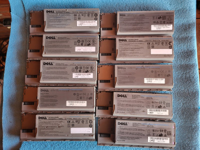 lot 10 baterii laptop DELL - PC764 foto