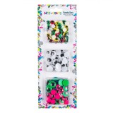 Set Ochi Decorativi, Multicolor, Diferite Mărimi, 150 Bucăți