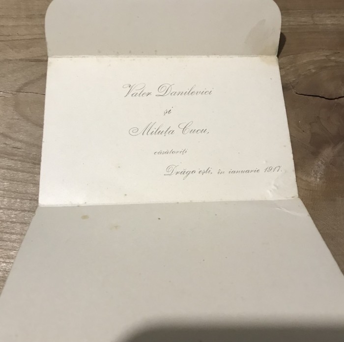 (2) Act Carte de vizita 1917