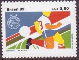 C217 - Brazilia 1989 - Fotbal neuzat,perfecta stare, Nestampilat