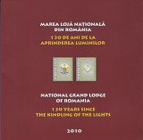 2010 LP 1883 b MAREA LOJA NATIONALA DIN ROMANIA -130 DE ANI MAPA FILATELICA MNH, Nestampilat