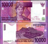 !!! INDONEZIA - 10.000 RUPII 2009 - P 143 e - UNC