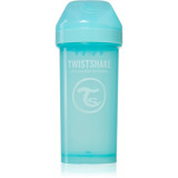 Cumpara ieftin Twistshake Kid Cup Blue biberon pentru copii 12 m+ 360 ml