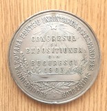 MEDALIE &quot; CONGRESUL SI EXPOZITIUNEA DIN BUCURESCI 1903 &quot;