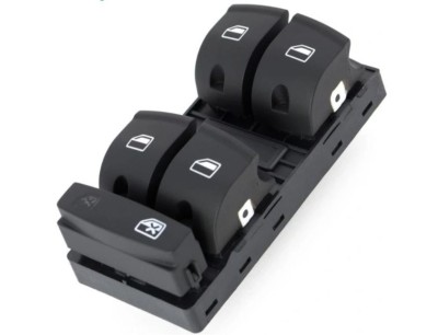 Comutator geam usa fata AUDI A3 (8P), 05.2003-04.2008; A6 (C6), 05.2004-03.2011; Q7 (4L), 20005-2005, partea Stanga, foto