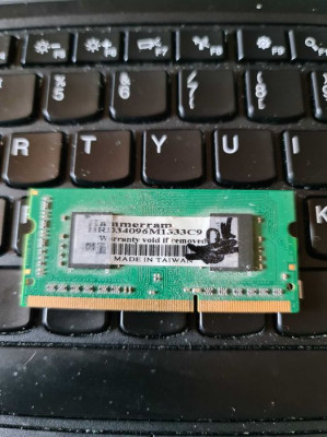 Memorie Laptop/Masina Industriala 4Gb DDR3 1333 Sodimm 2 cipuri foto
