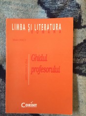 w1 Ghidul Profesorului - Limba si literatura romana - Marin Iancu