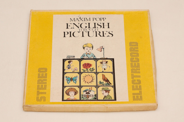 Maxim Popp - English Through Pictures - set 5 viniluri vinyl LP