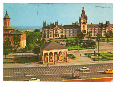 CPIB 18396 CARTE POSTALA - IASI. VEDERE SPRE PALATUL CULTURII foto