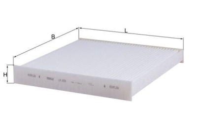 MAHLE LA 859 Filtru, aer habitaclu foto