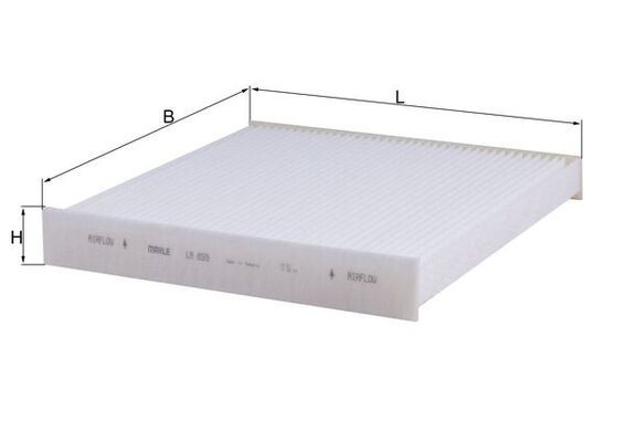MAHLE LA 859 Filtru, aer habitaclu